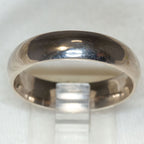 Classic 14k Palladium White Gold Comfort-Fit Band - Size 10 1/4