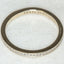 14k White Gold Full-Eternity Diamond Band - Size 7 1/2