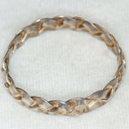 Classic Braided Sterling Silver Band - 5mm Wide