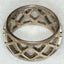 925 Sterling Silver Lattice Band - Size 4