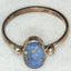 Elegant Lapis Lazuli Sterling Silver Bezel Ring - Size 6.25
