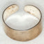 Minimalist Sterling Silver Open-Ended Thumb Ring - Size 9