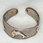 Vintage 925 Silver Dolphin Motif Open-Ended Ring - Size 10+