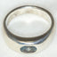 925 Silver Blue Topaz Solitaire Ring - Size 6