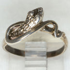 Sterling Silver Snake Ring - Size 6