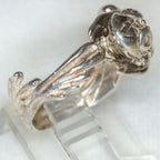 925 Sterling Silver Frog Statement Ring
