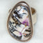 Dendritic Opal and Sterling Silver Statement Ring - Size 8